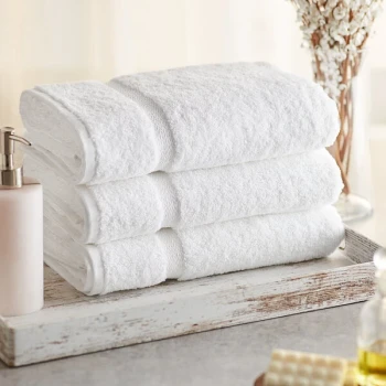 Lavex Premium 24" x 50" 100% Ring-Spun Cotton Bath Towel 12 lb. - Sample