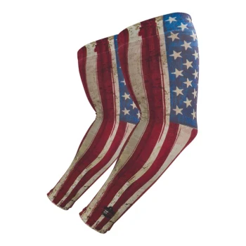 Ergodyne Chill-Its 6695 American Flag Sun Protection Arm Sleeves 12193 - Medium / Large