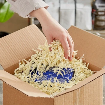 Lavex 10 lb. Crinkle Paper Shred Ivory