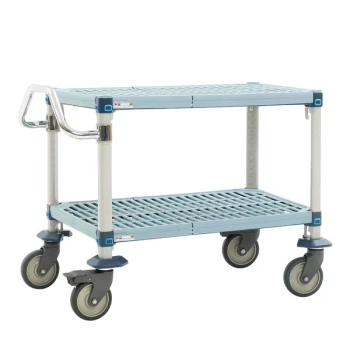 Metro MQUC2436G-25 MetroMax Q Utility Cart with 5" Polyurethane Casters 24" x 36"