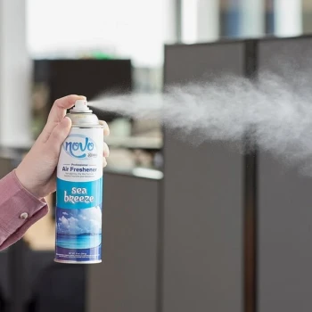 Noble 10 oz. Sea Breeze Ready-to-Use Aerosol Air Freshener / Deodorizer Spray - 12/Case