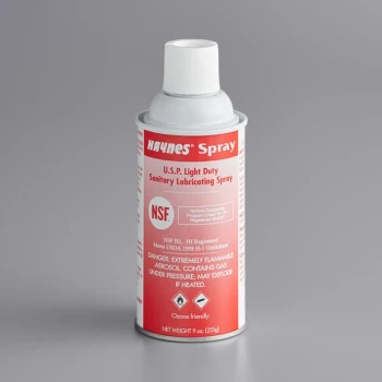 Haynes 50 9 oz. Light-Duty Sanitary Oil Spray - 6/Case