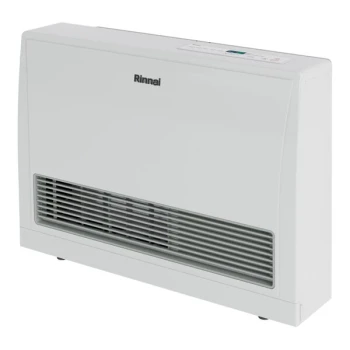 Rinnai EnergySaver Natural Gas White Direct-Vent Wall Furnace EX22DTWN - 120V, 21,500 BTU