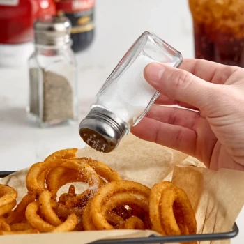 Choice 2 oz. Square Salt and Pepper Shaker - 12/Case