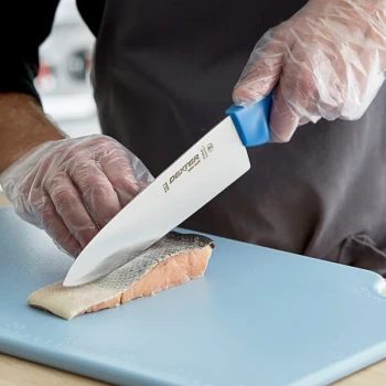 Dexter-Russell 12443C Sani-Safe 8" Blue Chef Knife