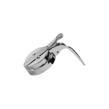 American Metalcraft Chrome Plated Steel Syrup Dispenser Lid for 10 oz. Glass Jar