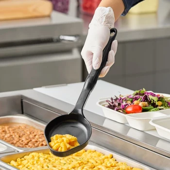 Vollrath 5293320 6 oz. High Heat Solid Oval Nylon Spoodle® Portion Spoon