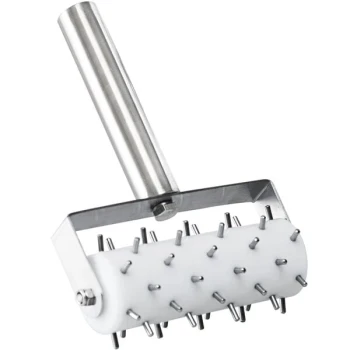 GI Metal 5" Wide Dough Docker with Stainless Steel Handle - 3/8" Stainless Steel Pins AC-BSM