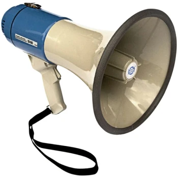 Kemp USA 25W Battery-Operated Megaphone 10-433 - 5/16 Mi. Range