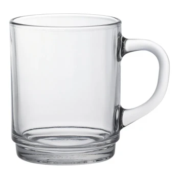 Duralex Versailles 8.75 oz. Stackable Clear Mug - 72/Case