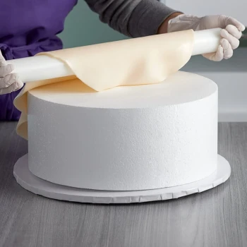 Baker's Lane 14" x 6" Foam Round Cake Dummy
