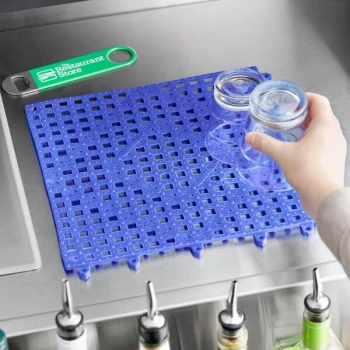 Choice Blue Interlocking Bar Mat