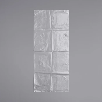 LK Packaging 9" x 6" x 22" Clear Plastic Low Density Vented Produce Bag - 1,000/Case