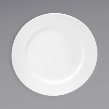 Oneida Gemini by 1880 Hospitality F1130000117 6 1/4" White Bone China Plate - 36/Case