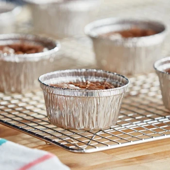 Baker's Lane 4 oz. Round Foil Ramekin Cup - 1,000/Case