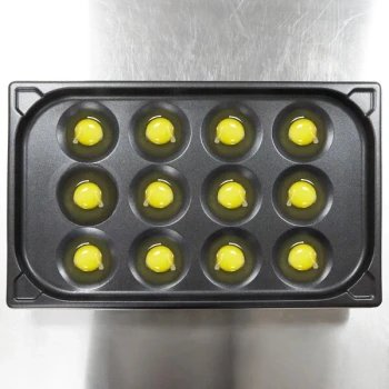 Vollrath 42100 12 Cup SteelCoat x3 Non-Stick Egg Poacher Pan