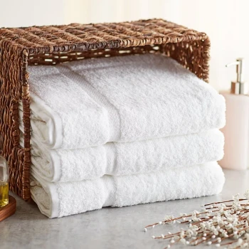 Lavex Premium 27" x 54" 100% Ring-Spun Cotton Bath Towel 15 lb. - Sample