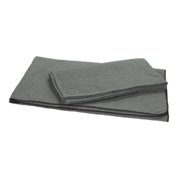 RefrigiWear 8' x 10' Gray Insulated Value Blanket 149BLGRA810 - 4/Case