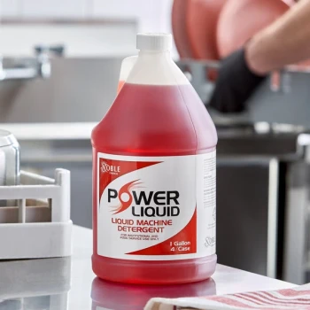 Noble 1 Gallon / 128 oz. Power Concentrated Liquid Dish Washing Machine Detergent - 4/Case