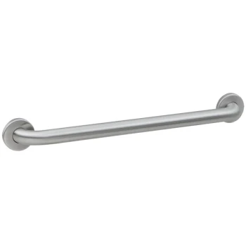 Bobrick B-5806X24 24" Stainless Steel Satin Finish Handicapped Restroom Grab Bar