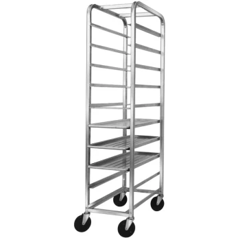 Channel 516AP Bottom Load Aluminum Platter Rack - 12 Shelf