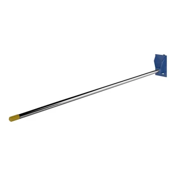 Vestil 144 1/2" Steel Carriage-Mounted Carpet Pole CR-144-2 - 1,800 lb. Capacity