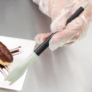 Mercer Culinary M35616 9mm Square Notch Silicone Brush Plating Tool