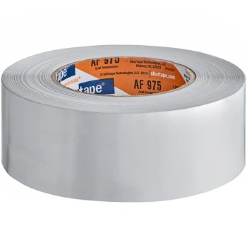 Shurtape AF 975 1.88" x 50 Yards Silver Cold Temperature, HVAC Contractor Grade Aluminum Foil Tape 232032