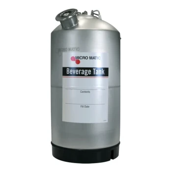 Micro Matic B-18-2 4.76 Gallon 304 Stainless Steel A System Beverage Storage Tank