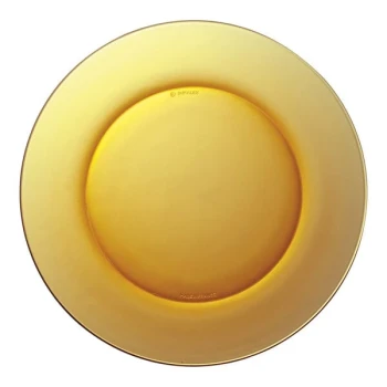 Duralex Lys 7 1/2" Amber Glass Dessert Plate - 24/Case