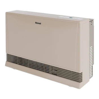 Rinnai EnergySaver Natural Gas Beige Direct-Vent Wall Furnace EX38DTN - 120V, 38,400 BTU