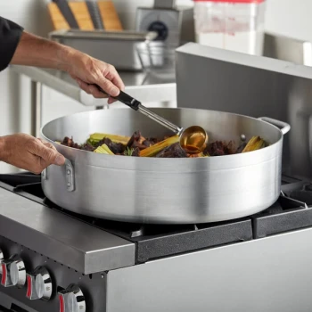 Choice 28 Qt. Standard Weight Aluminum Brazier