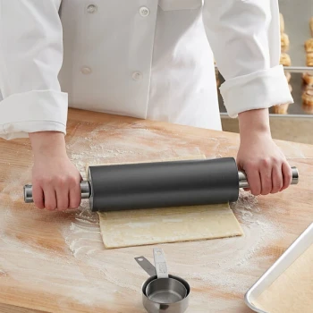 Choice 9 3/4" Non-Stick Stainless Steel Rolling Pin