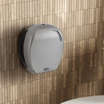 Lavex Pro Titanium Single-Roll Jumbo Toilet Tissue Dispenser