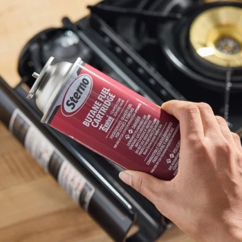 Sterno 50162 Butane Fuel Refill 8 oz. Canister - 12/Case
