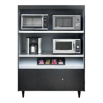 All State Manufacturing 49" x 23 1/4" x 72" Condiment Stand with Double Shelf and Low Tray AS492-4-N/L