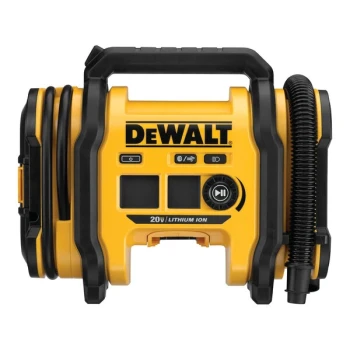 DeWalt 20V MAX Portable Tire / Air Inflator with DC Power Cord and Accessories DCC020IB - 3/16 hp