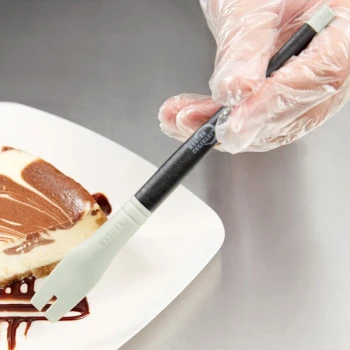 Mercer Culinary M35617 2mm Square Notch Silicone Brush Plating Tool