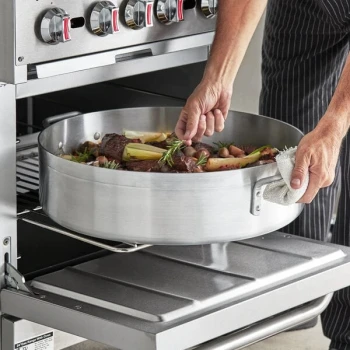Choice 28 Qt. Heavy-Duty Aluminum Brazier