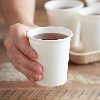 Choice 5 oz. White Unlined Paper Cold Cup - 3,000/Case