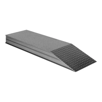 Vestil 18" x 54" x 7 7/8" Heavy-Duty Aluminum Wheel Riser with 15,000 lb. Capacity ATWR-18-8-54