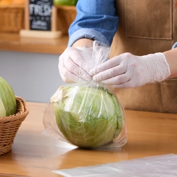 LK Packaging 7" x 5" x 11" Low Density Polyethylene Lettuce Bag with Vent Holes - 1,000/Case