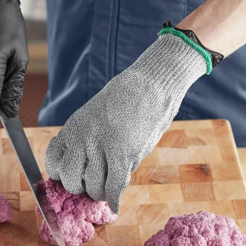 Schraf Gray A8 Level Cut-Resistant Glove - Medium