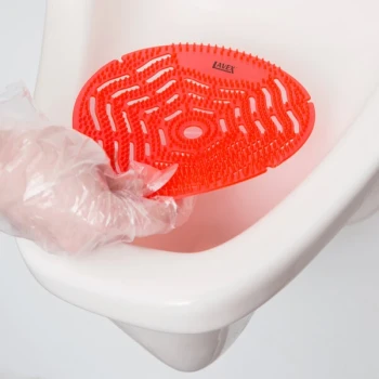Lavex Cherry Scent Deodorized Gel Urinal Screen - 10/Pack