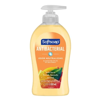 Softsoap CPC45096 11.25 oz. Kitchen Fresh Hands Scent Antibacterial Liquid Hand Soap - 6/Case
