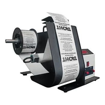 Tach-It KL-250 Vertical Automatic High-Speed Label Dispenser with 5" Maximum Label Width - 110V