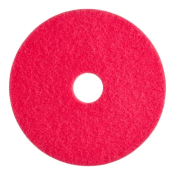 Niagara™ 5100N 17" Red Buffing Floor Pad - 5/Case