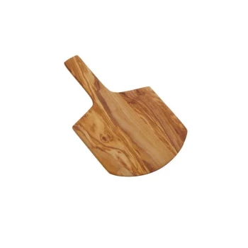 American Metalcraft OWP9 14" x 8" Olive Wood Serving Peel