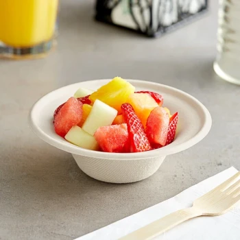 EcoChoice 8 oz. Natural Plant Fiber Bowl - 1,000/Case