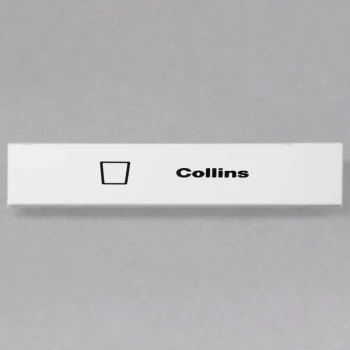 Cambro CECCL6000 Camrack Collins Extender ID Clip - 6/Pack